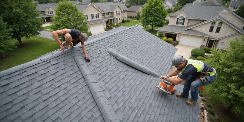 Roofing services in Lancaster, Ohio